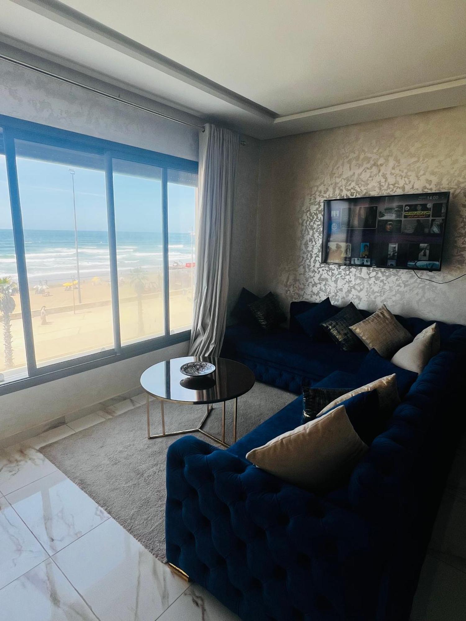 Golden Beach Elegance Sea View & Serenity Kénitra Extérieur photo